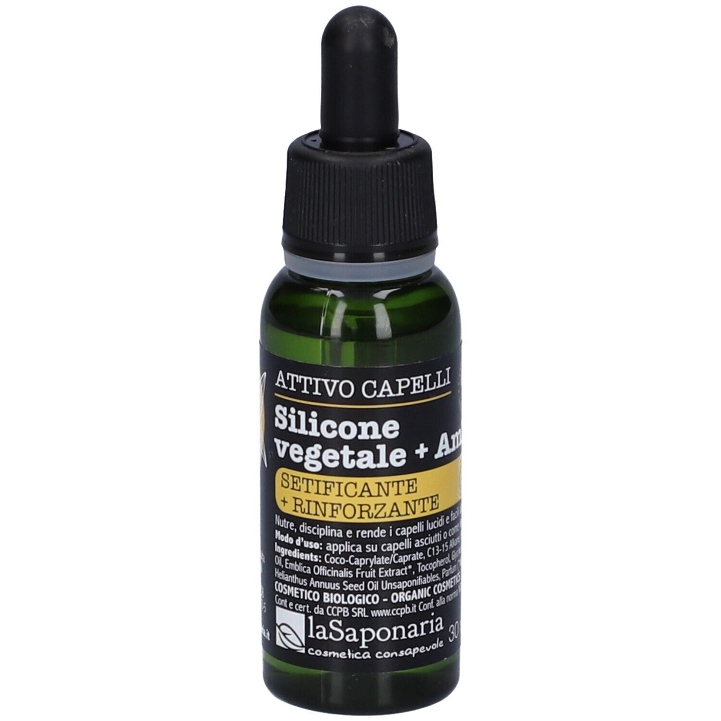 Attivo capelli Silicone vegetale + Amla Rinforzante capelli