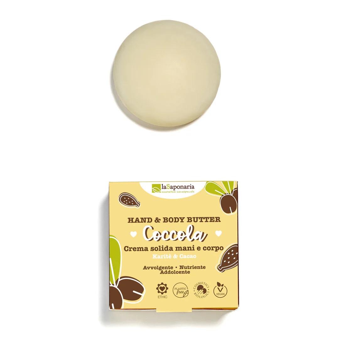 Crema solida mani e corpo Coccola