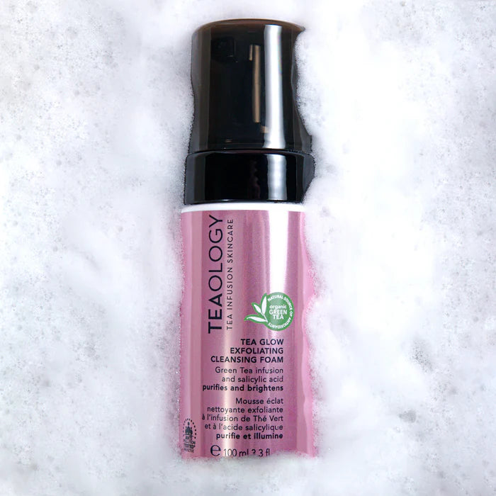 Schiuma Detergente Esfoliante Viso Tea Glow Foam