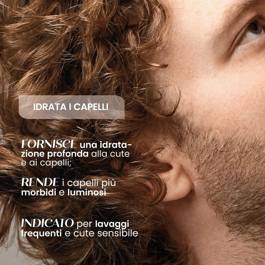 Shampoo Solido Argan Lenitivo - Delicato per cute sensibile