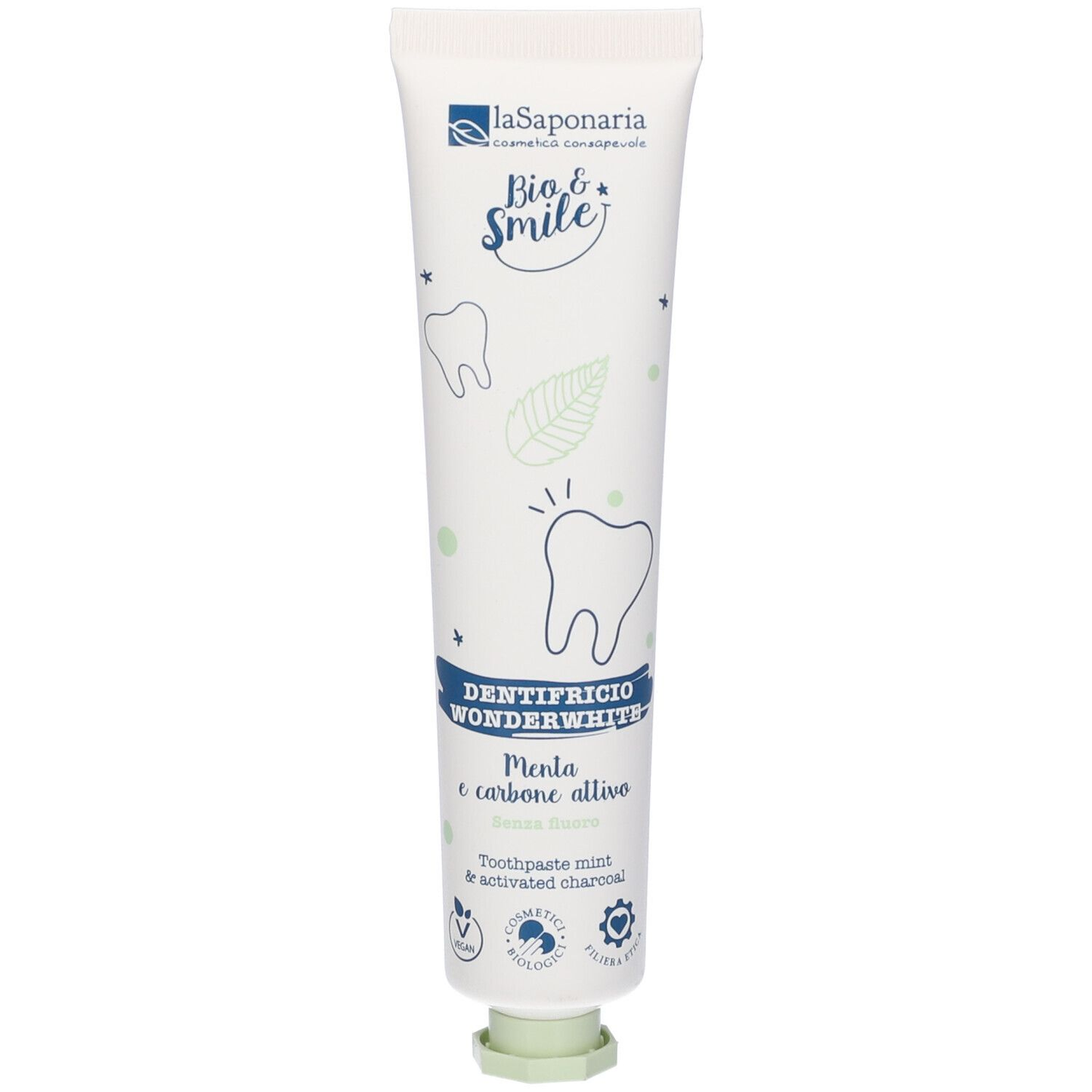 Dentifricio sbiancante WonderWhite Menta&Carbone
