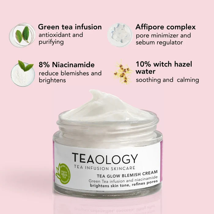Tea Glow Blemish Cream - Crema viso idratante anti-imperfezioni