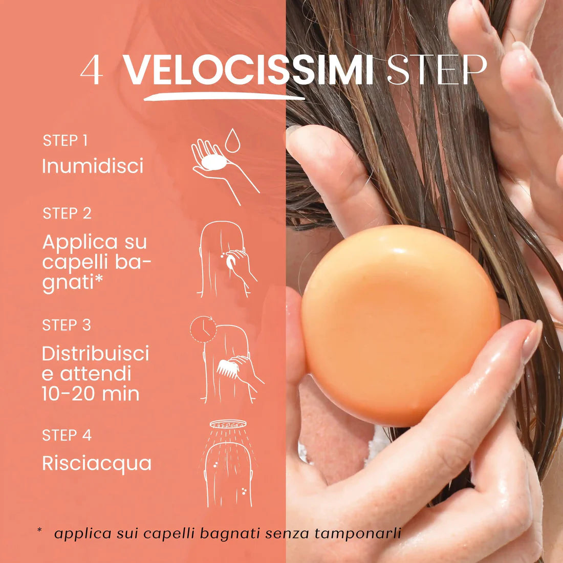 Cowash-Maschera-Balsamo 3 in 1 con Astaxantina