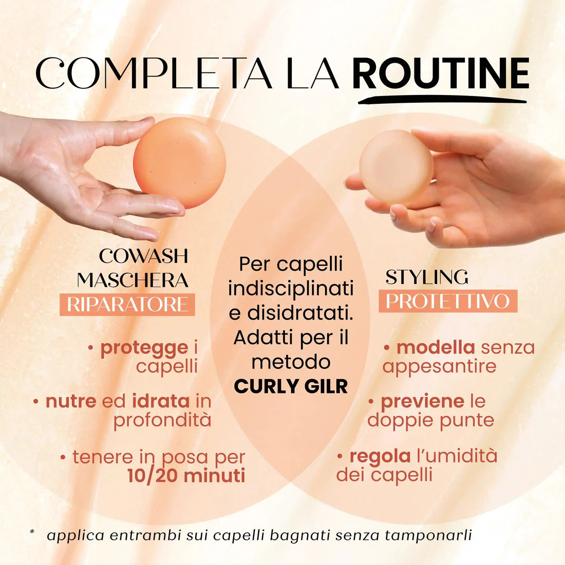 Cowash-Maschera-Balsamo 3 in 1 con Astaxantina