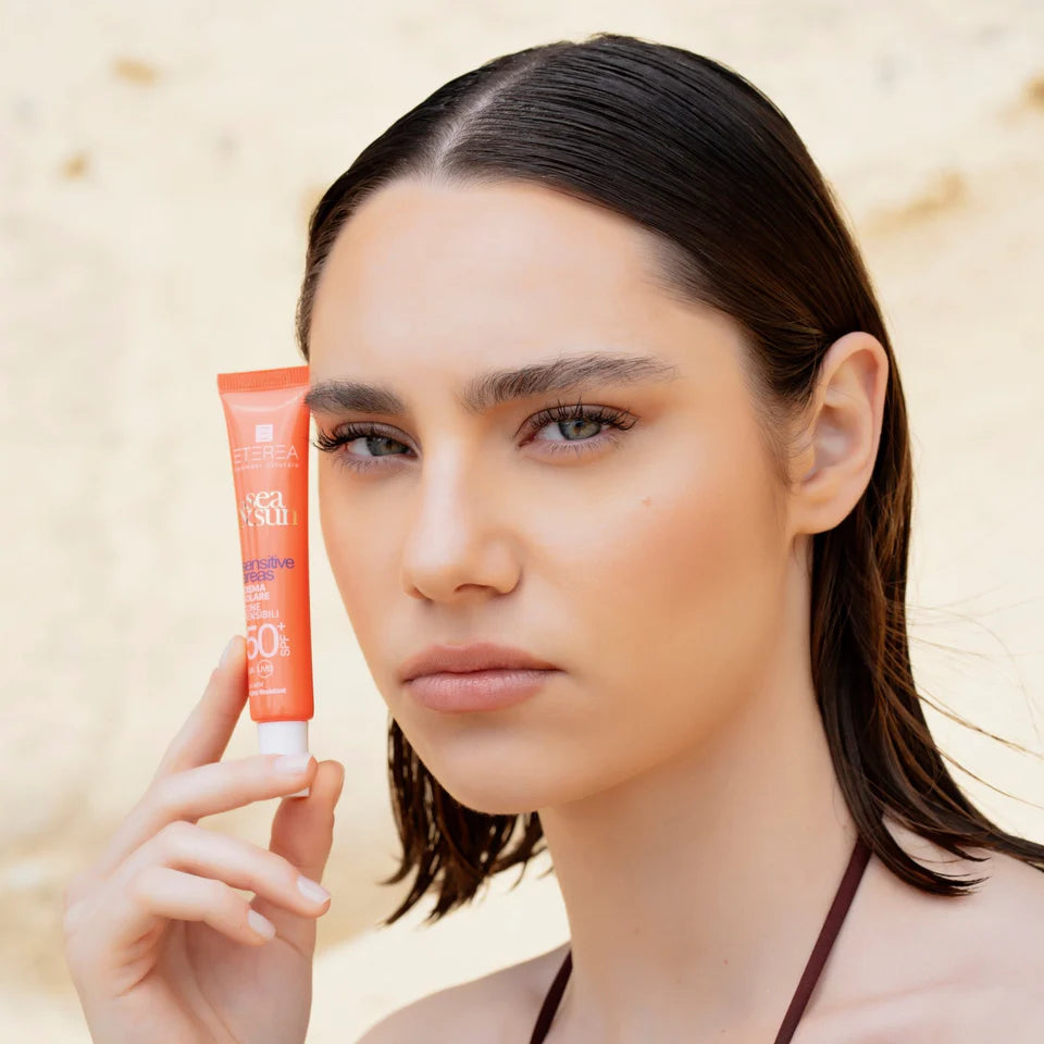 Crema solare zone sensibili SPF 50+
