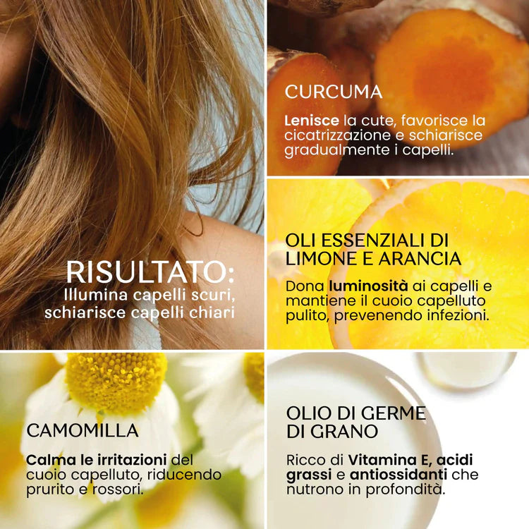 Shampoo Solido Schiarente-Luminosi