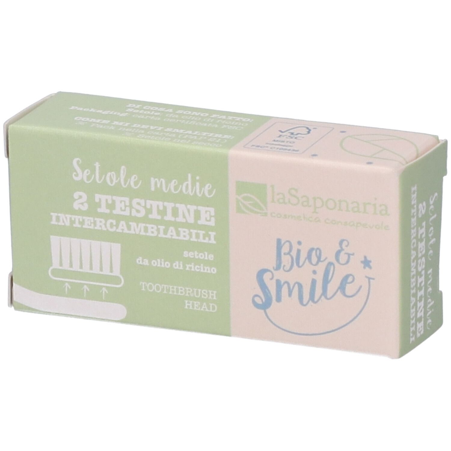 Testine Intercambiabili setole medie