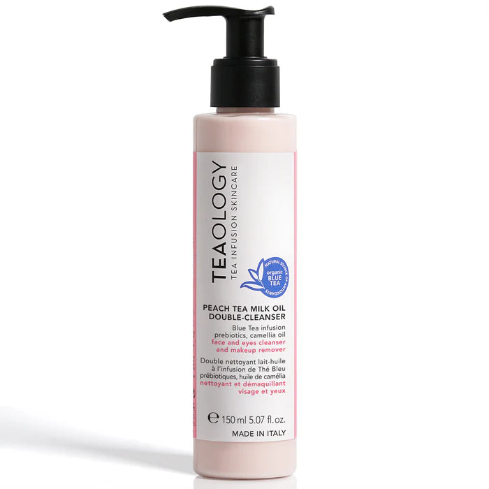 Olio Detergente Struccante per Viso e Occhi Peach Tea Latte