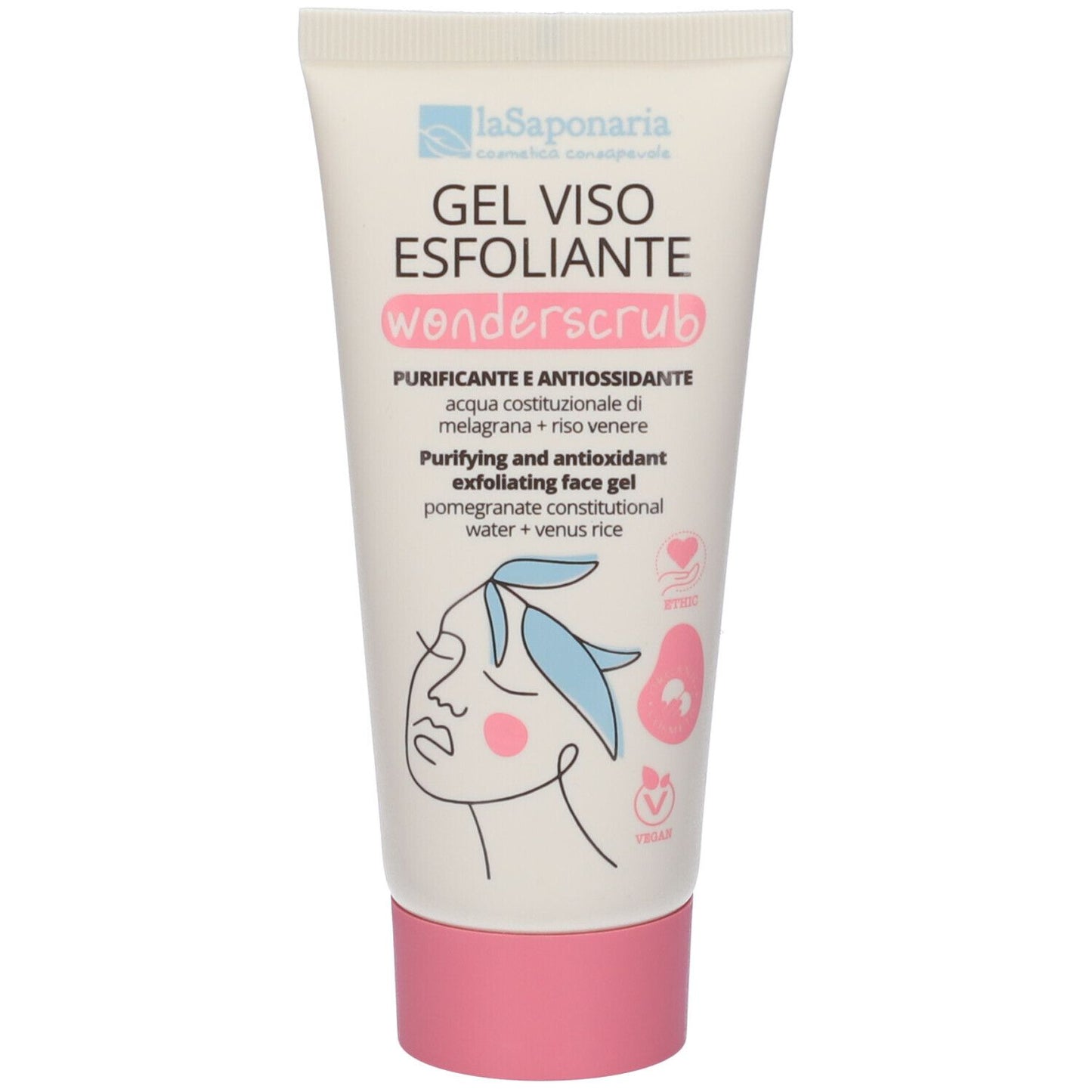 Gel esfoliante viso delicato-WonderScrub