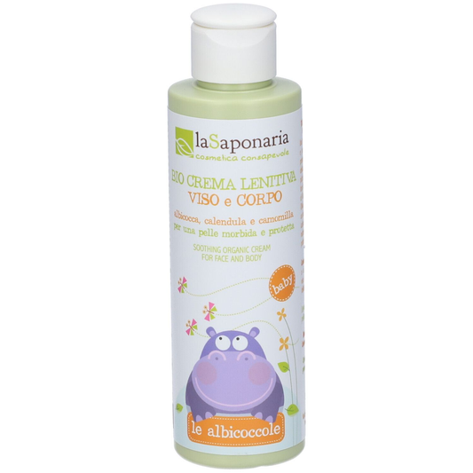 Crema biologica lenitiva viso e corpo