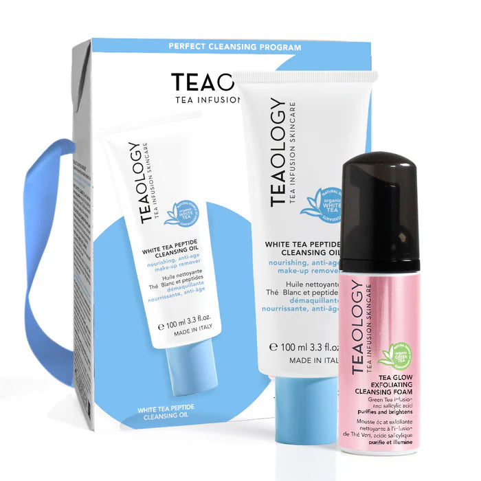 Detersione Perfetta - Peptide Cleansing Oil + Tea Glow Foam
