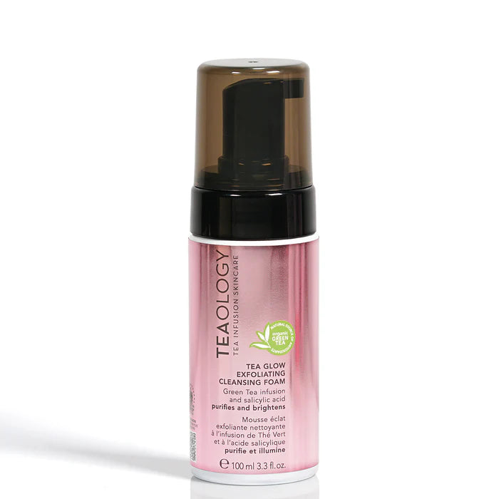 Schiuma Detergente Esfoliante Viso Tea Glow Foam