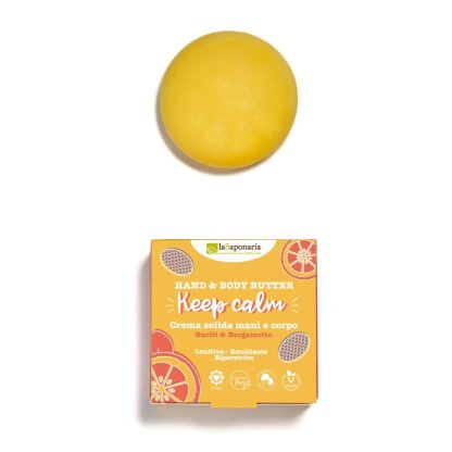 Crema solida mani e corpo Keep calm