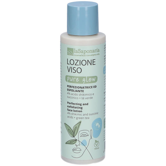 Lozione viso Pure Glow - Tonico esfoliante delicato