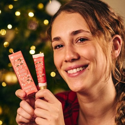 Lip gloss Glow - Mandorle & Frutti Rossi