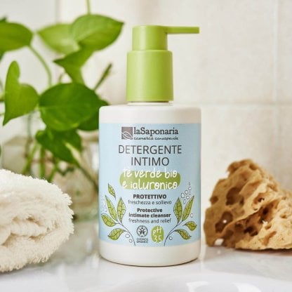Detergente intimo Protettivo - Tè verde Bio & Ialuronico