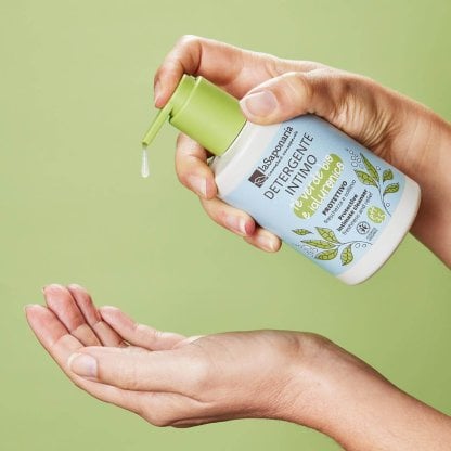 Detergente intimo Protettivo - Tè verde Bio & Ialuronico