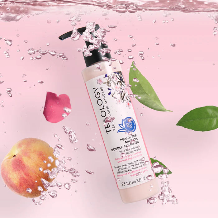 Olio Detergente Struccante per Viso e Occhi Peach Tea Latte