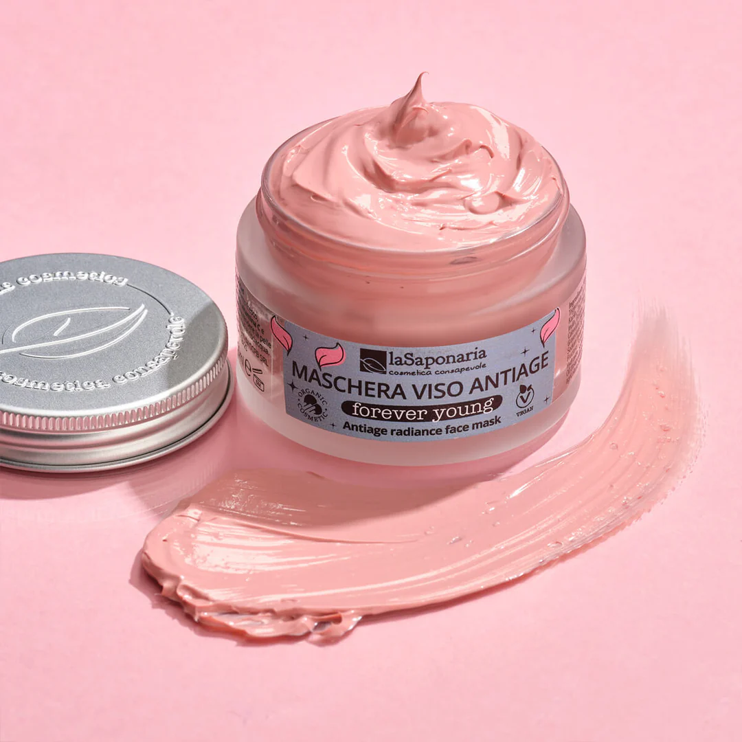 Maschera viso anti-age e illuminante