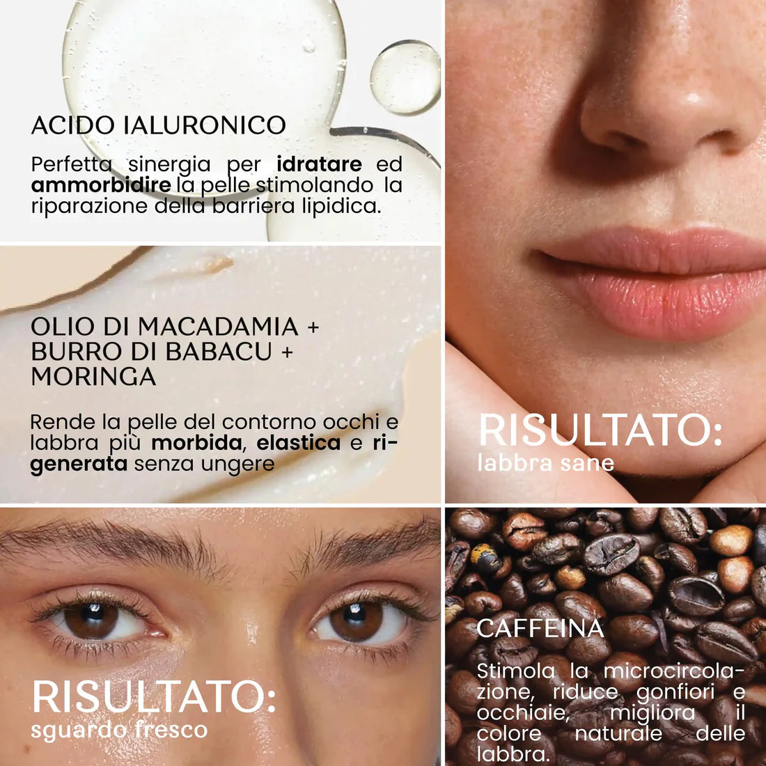 Contorno Occhi e Labbra Rimpolpante