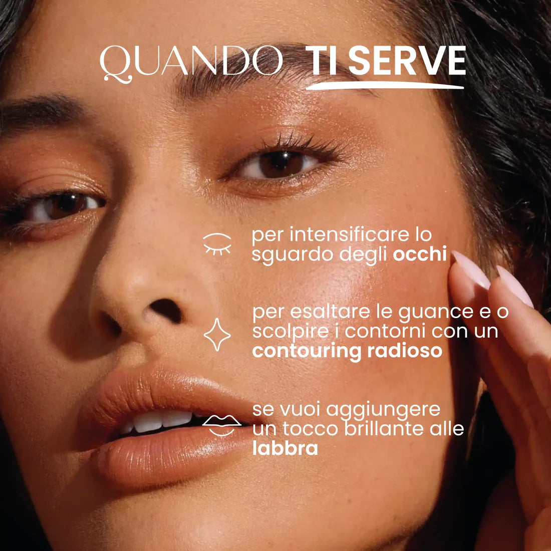 Illuminante Viso Bronze gold