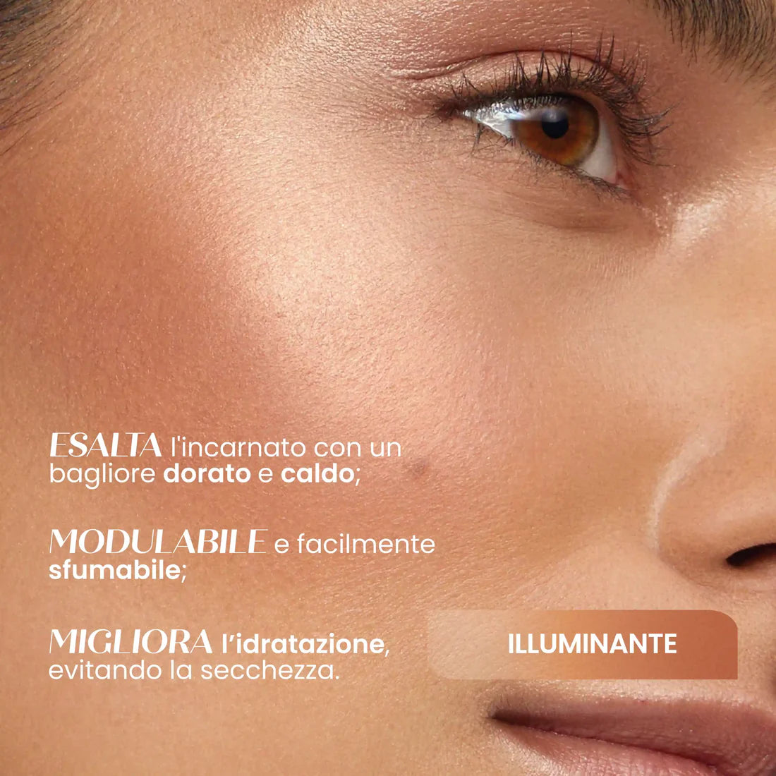 Illuminante Viso Bronze gold
