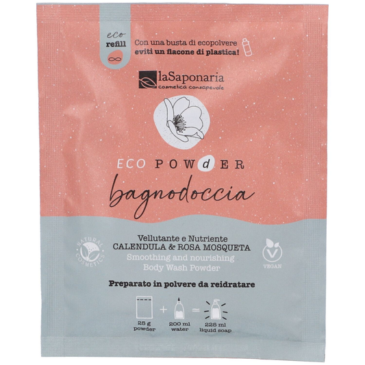 Bagnodoccia in polvere vellutante e nutriente